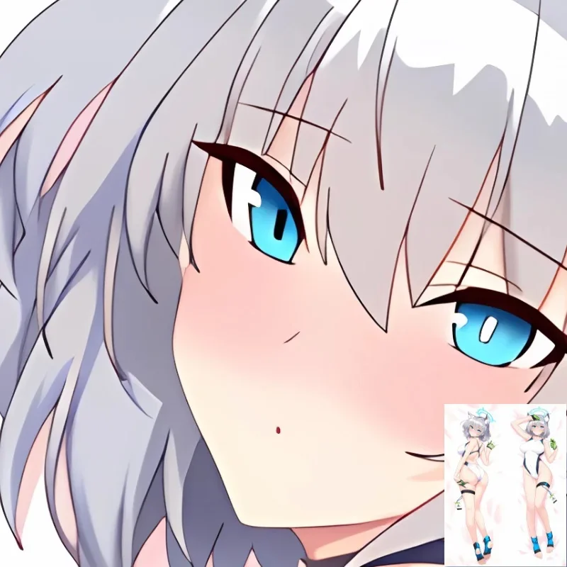 

DIY Customized Dakimakura Anime Sunaookami Pillowcase Double-sided Print Bed Pillow Cover Case