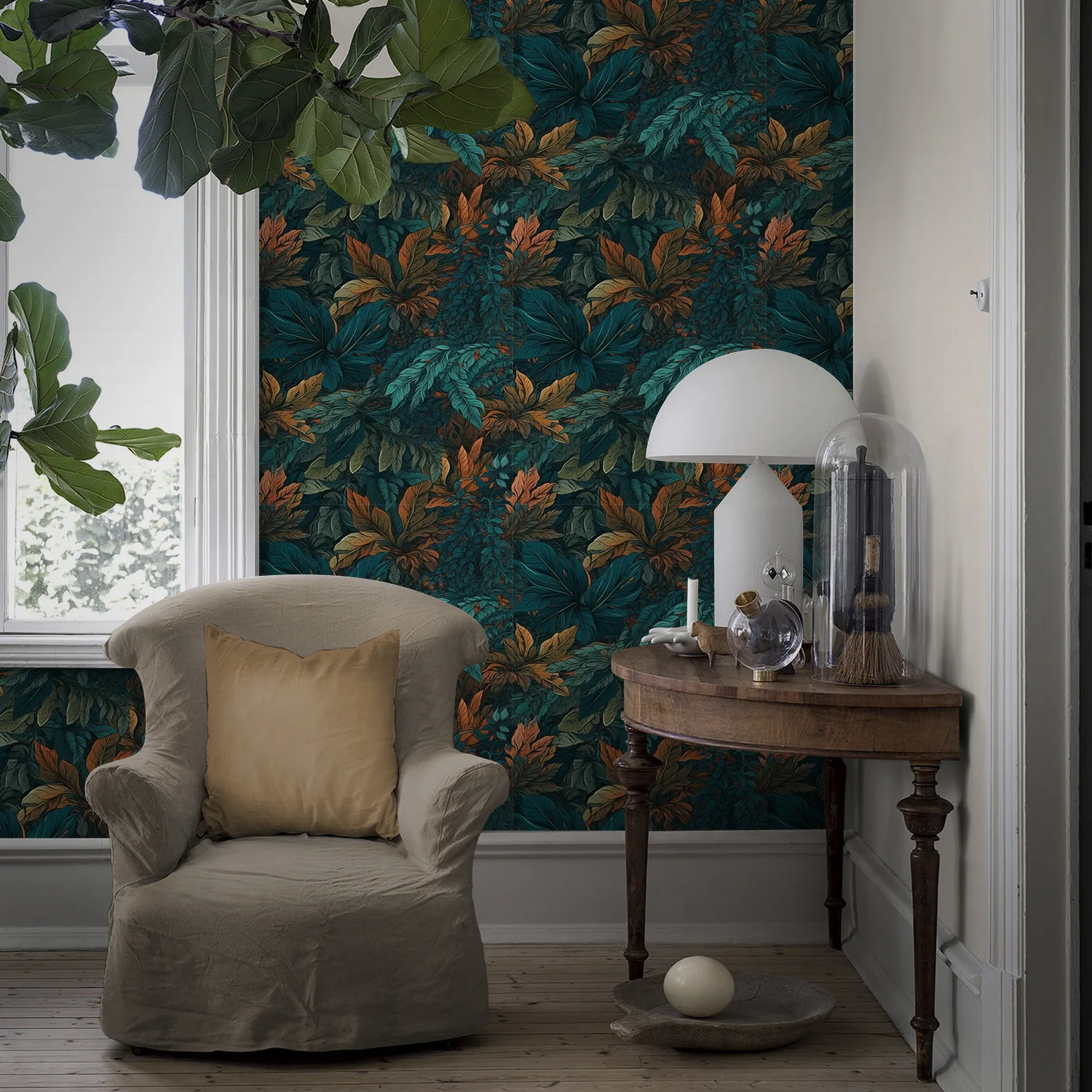 Scandinavian Style Seamless Splicing Kitchen and Living Room Self-Adhesive Wallpaper Waterproof and Moisture-Proof Frosted Pvc P