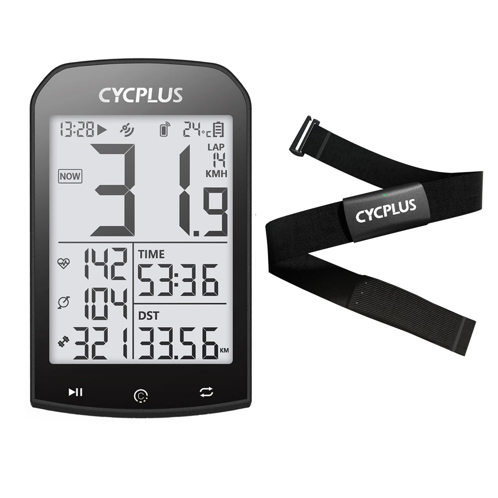 CYCPLUS Cycling Bicycle Accessories Chest Strap Heart Rate Sensor ANT+ BLE Waterproof Riding GPS Bike Computer Speedometer