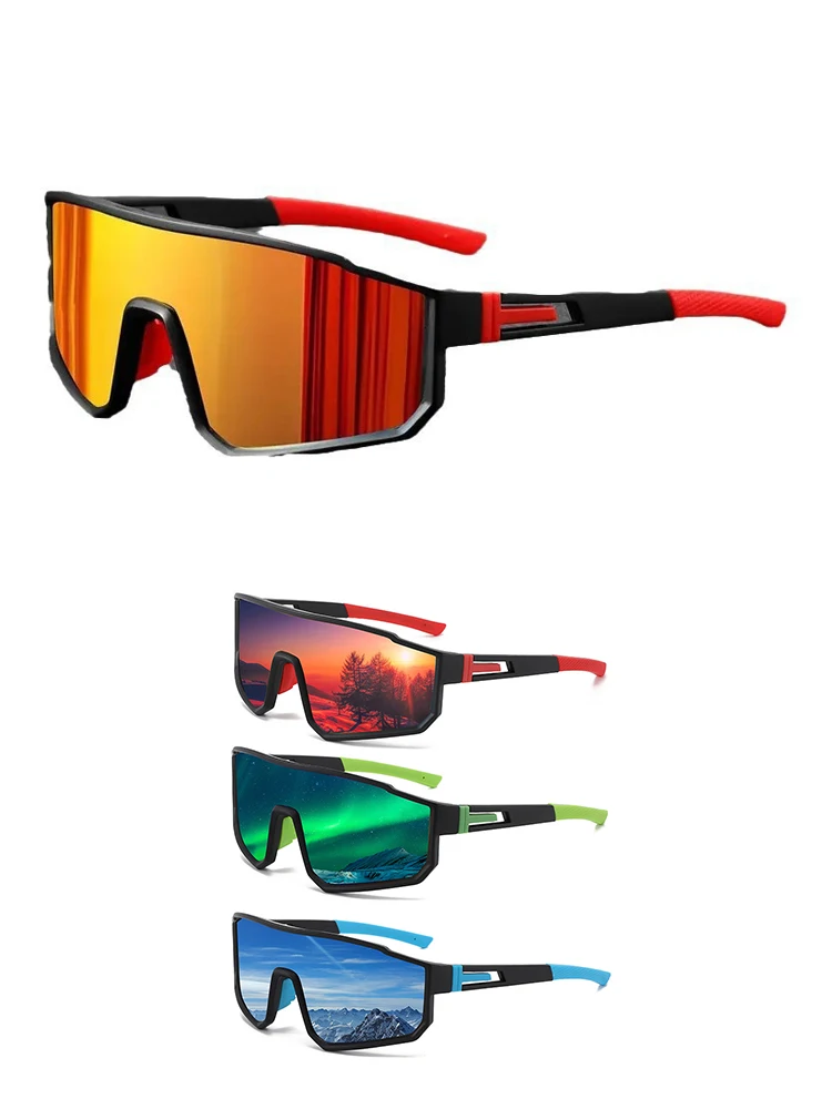 AliExpress JINSHANGJINMEI Cycling Sunglasses - UV400 Protection Sports Goggles for Men Women - Fashion Outdoor Eyewear for Running Driving Fishing Camping