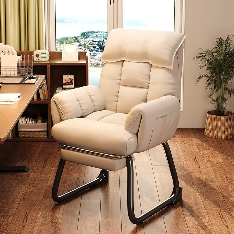 AOLIVIYA Gaming Chair Gamer Computer Chair Office Desk Chair Bow Ergonomic Dorm Backrest Comfortable Study Swivel Seat
