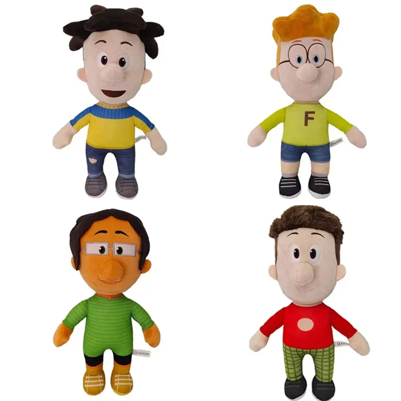 12.59inch Cartoon Big Nate Plush Toys Francis Teddy Dee Dee Boys Stuffed Doll Fan Children Collection Gift