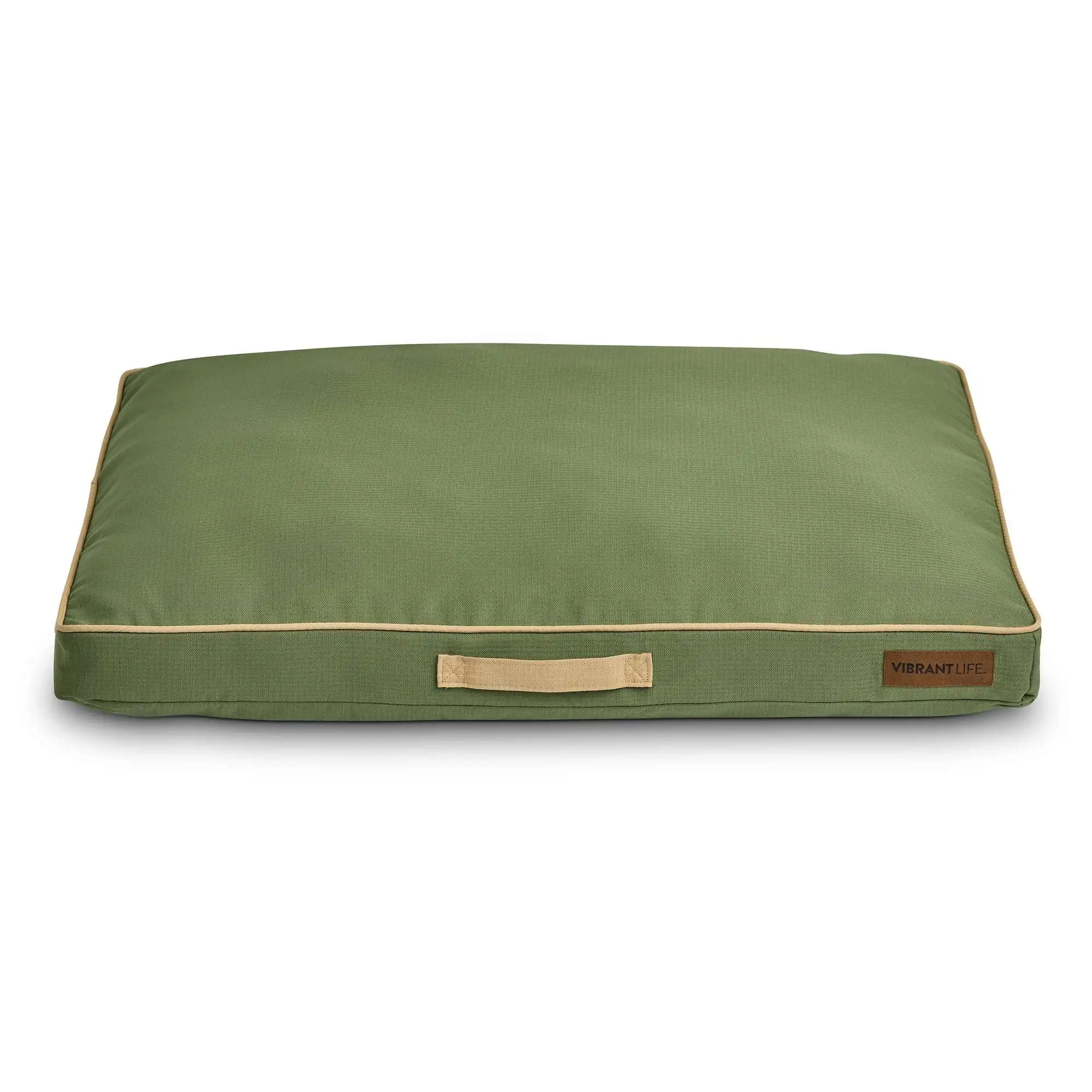 

Travel Durable Dog Bed, Large Gusetted, Loden Green 38 X 28