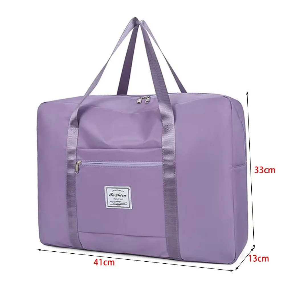 Nouveau Sacs de voyage de grande capacité étanche pliant bagages fourre-tout fermeture éclair sac de sport