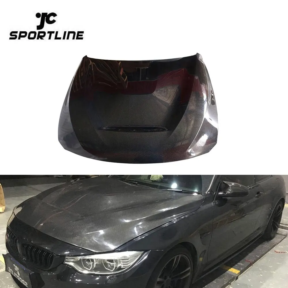 Vacuum Carbon Fiber F80 M3 Engine Hood Bonnet for F32 F82 M4 2014-2018