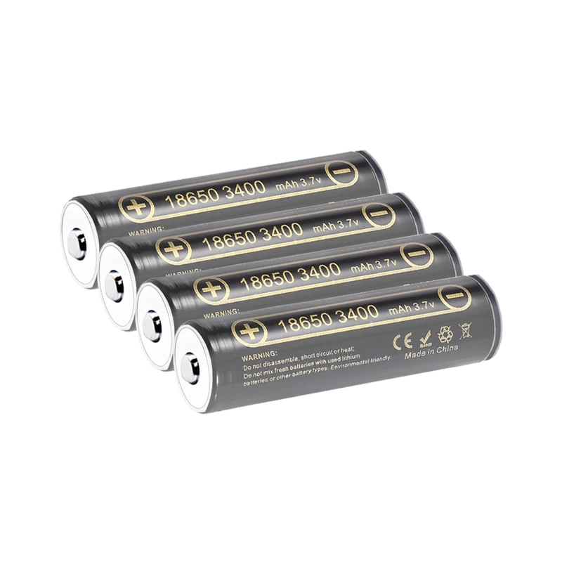 1-16 قطعة LiitoKala Lii-34A 3.7 فولت 18650 3400 مللي أمبير بطارية قابلة للشحن مع PCB حماية مناسبة ل الطائرات بدون طيار نموذج الخ + صندوق