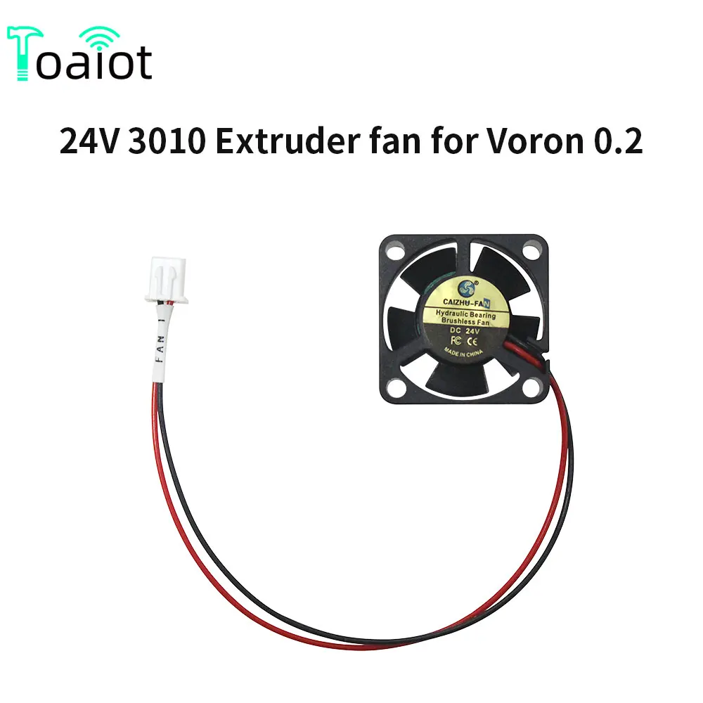 3010 Fan Extruder Fan for Voron 0.2 10000rpm DC 24V Cooling Fan XH1.25 pin hydraulic fan Bearing Brushless Fan 3D Printer Parts