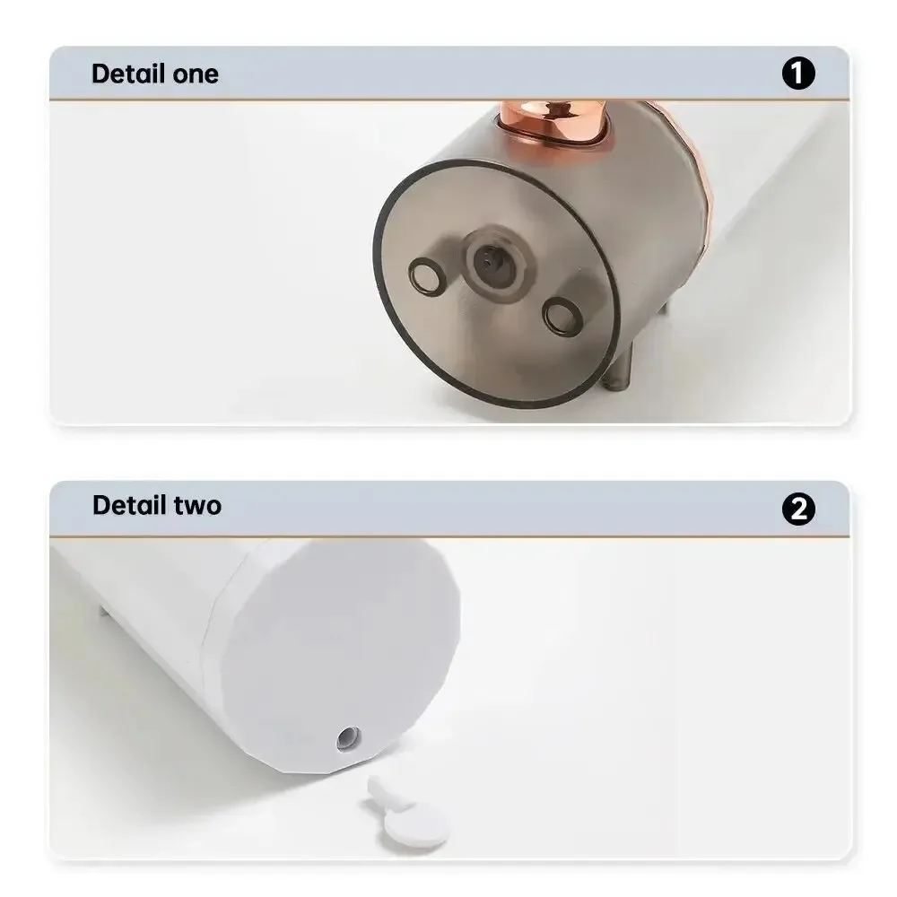 Non-Perforating Soap Dispenser Hand Sanitizer Wall Hanger Press Dispenser Home Hotel Shower Gel Shampoo Box Wall Mount image 5