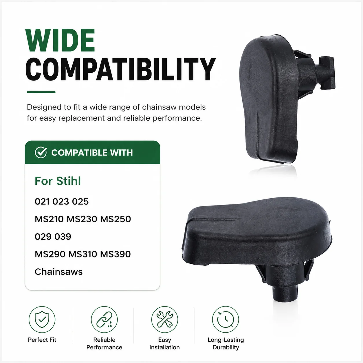 Air Filter Cover Twist Lock Kit For Stihl 021 023 025 MS210 MS230 MS250 029 039 Chainsaw Parts 1123 141 2301 1123 141 2300