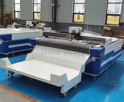 Oscillating Knife CNC Cutter for EVA EPE PE PVC Foam Sponge Cotton Honeycomb Corrugated Cardboard Paper Package Lining