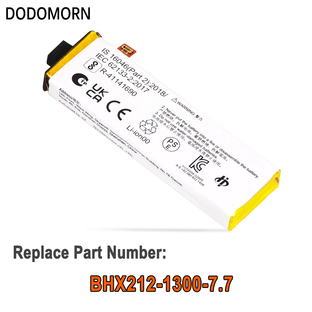 DODOMORN Battery  For DJI Osmo Pocket 3 Camera Battery high-quality 2-year warranty 1300mAh 10.01Wh 8.8V