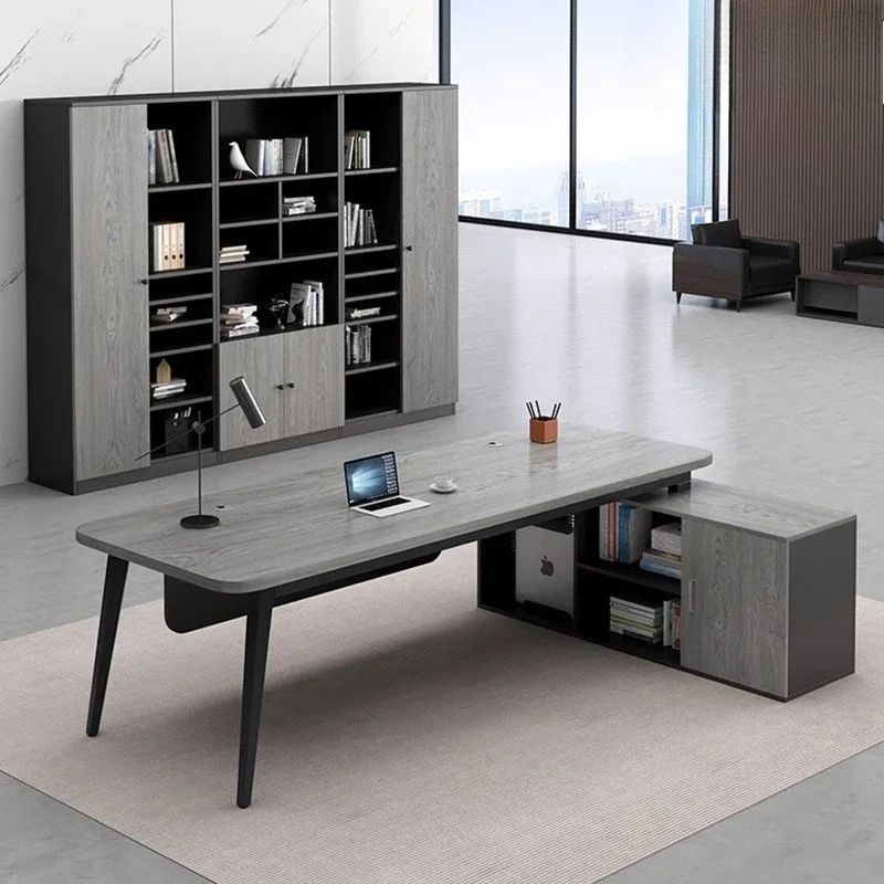 

Современный простой офисный стол Nordic President Luxury Boss Advanced Desk Эстетическая комната Офисная мебель Escritorio De Trabajo FYOD