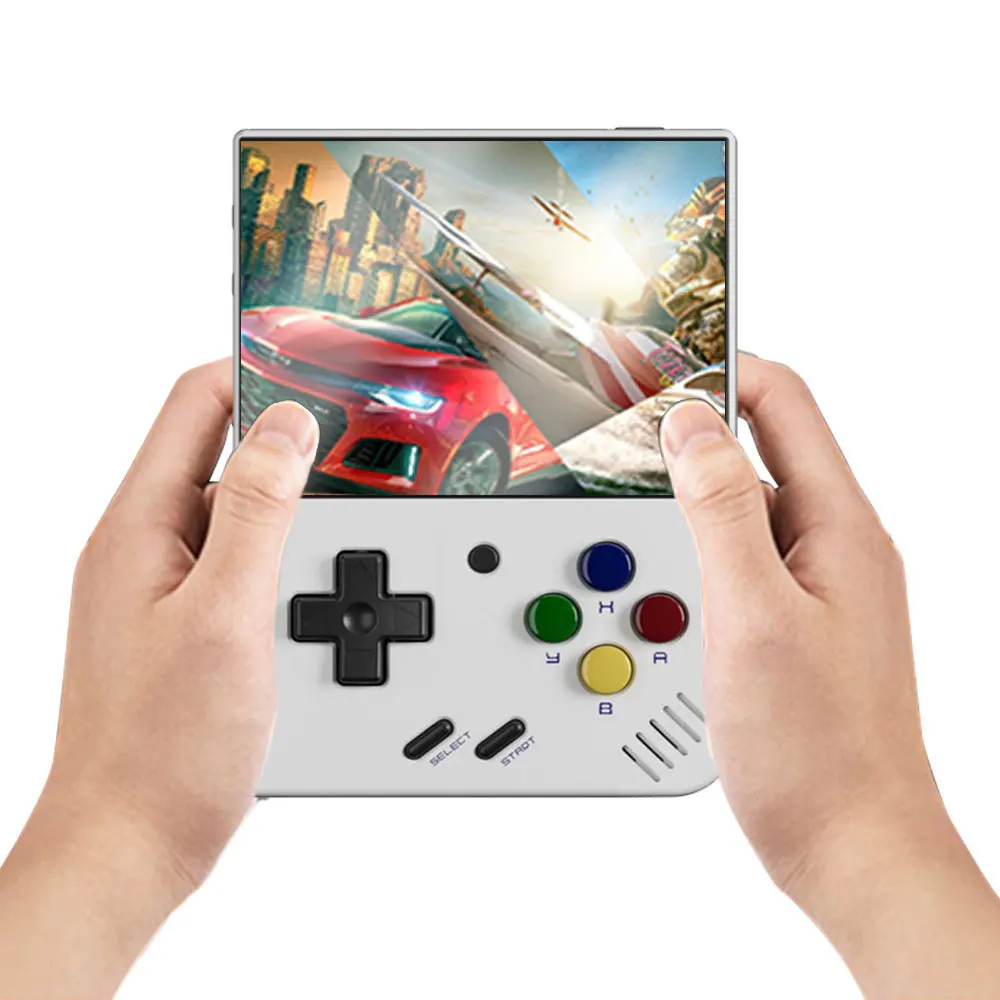 Portable 3.5 inch MIYOO Mini Plus Retro Handheld Game Console Open Source Miyoo mini+ Video Games Player Children Kids Gift 128G