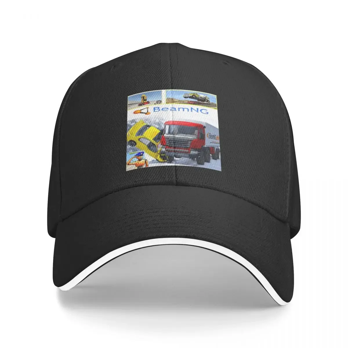 

BeamNG Crash Hard Baseball Cap Custom Cap Sun Cap Golf fashionable Women's Golf Wear Men's