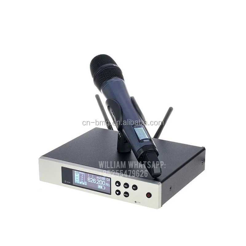 Top Quality EW135G4 EW 100 G4 Professional UHF Wireless Microphone System With EW100G4 Receiver E835 Microphone & Lapel Headset