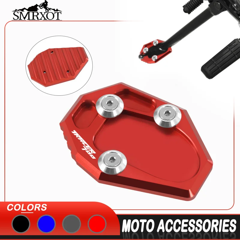 tracer700 Motorcycle Foot Side Stand For TRACER700 Tracer 700 2014-2018 Kickstand Foot Anti-Slip Extension Support Plate