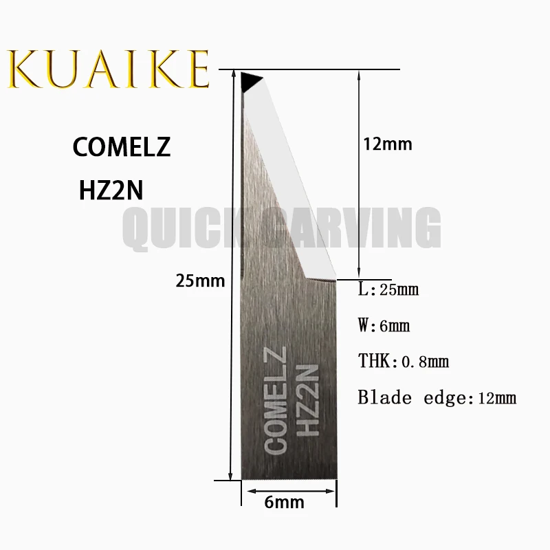 Imagem -02 - Comelz-lâmina de Faca Oscilante Ferramentas de Corte de Couro cz Hz2n Hz3b Hz2p Hz3xl1 Hz5xl1 Hz2pl1 Hz2n.l1 10 Pcs