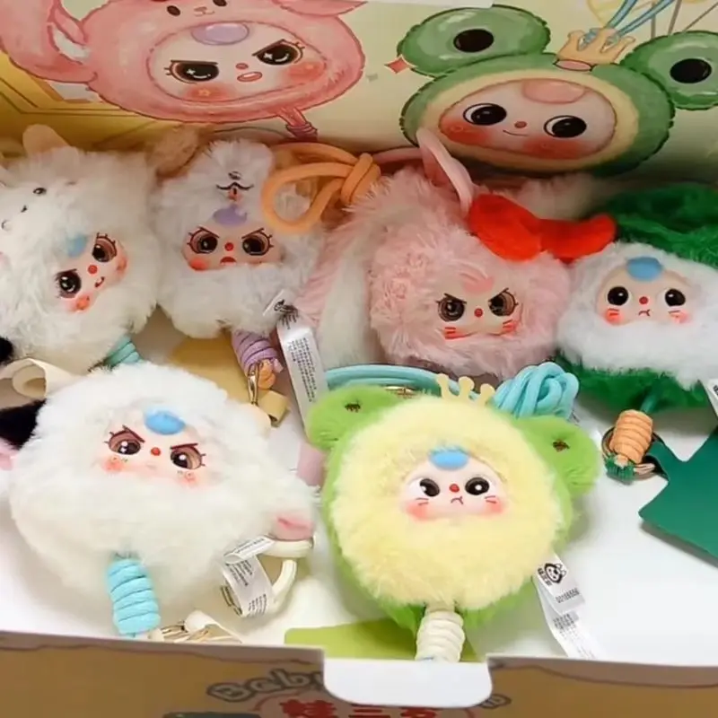 

Натуральная детская три плюшевых ремешка для телефона, слепая коробка, уличный милый плюшевый брелок, подвеска, украшение для телефона, кукла, модная игрушка, подарок для ребенка