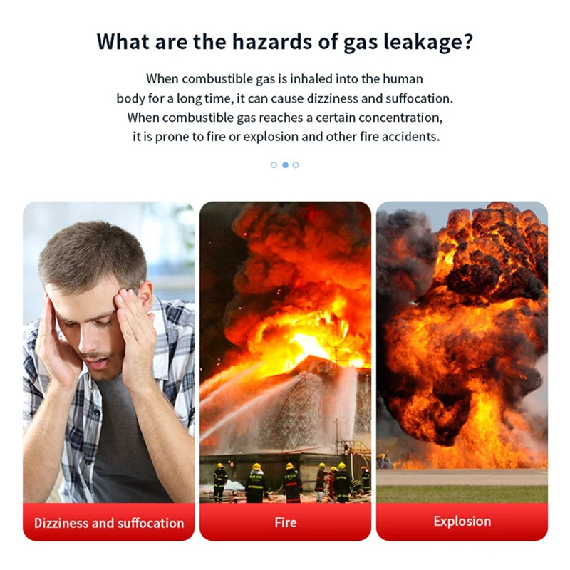 ABGN детектор утечек горючих газов, тестер утечки природных газов, анализатор концентрации горючих газов, измеритель