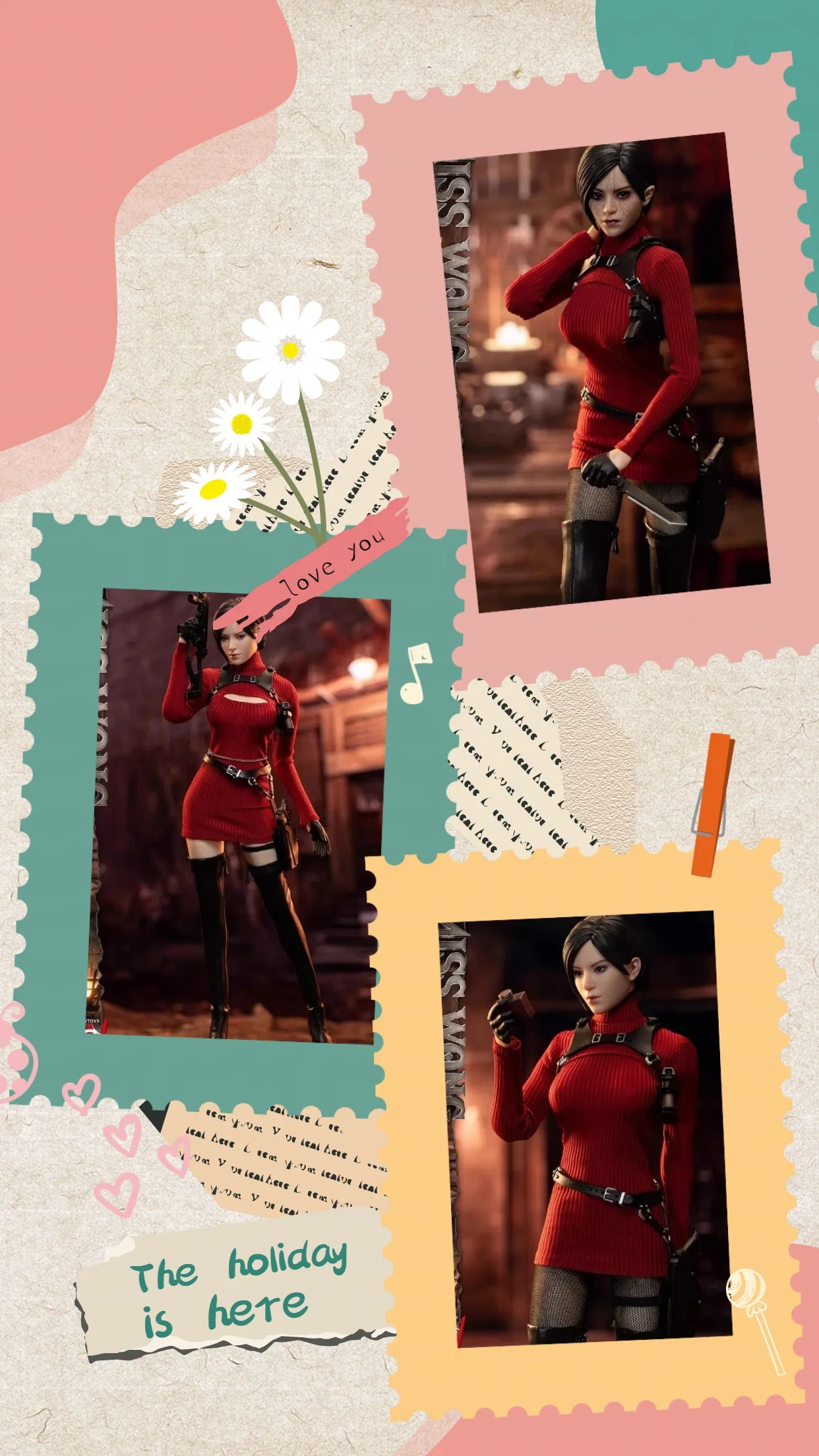 

In Stock SWTOYS FS062 1/6 Scale Female Soldier Ada Wong Gunwoman Full Set 12in Action Figure Doll Model Toys For Fans Collection