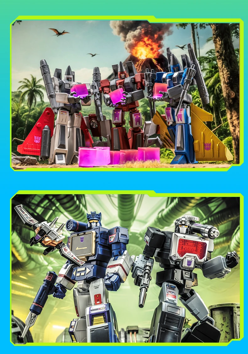 Auf Lager: AULDEY X Transformers AAE Alpha Action Elite Series Optimus Prime, Soundwave, Starscream – bewegliche Modellfiguren, Sammlerstücke. – Detail 14