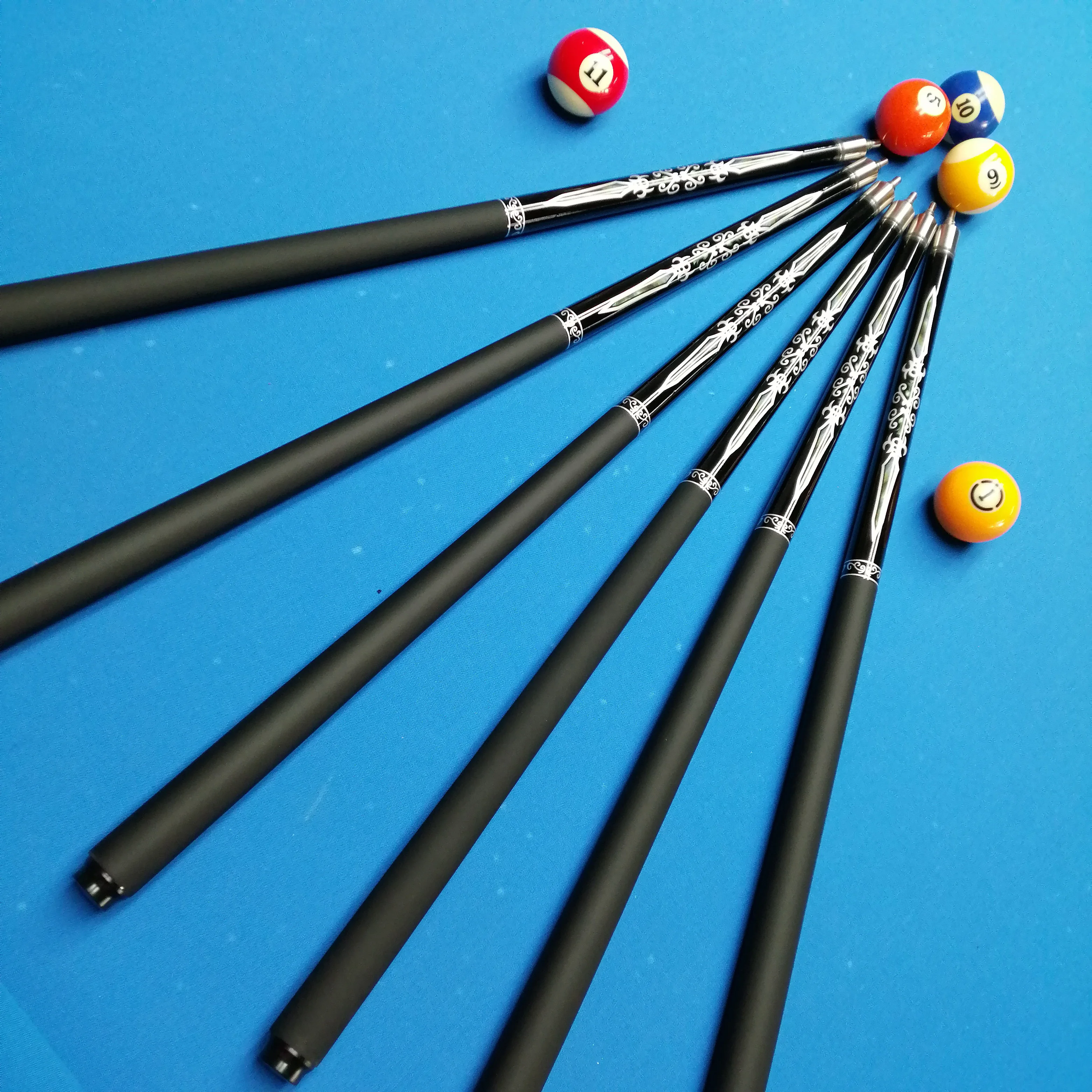 

High Quality Customized Billiard Table Cue 1/2 Pool Cue Stick Snooker Billiard Cue