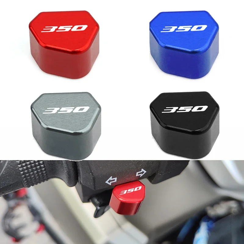 For Honda Forza 350 FORZA350 ADV350 NSS350 NSS 350 300 Aluminum Motorcycle Turn Signal Switch Button Keycap Accessories