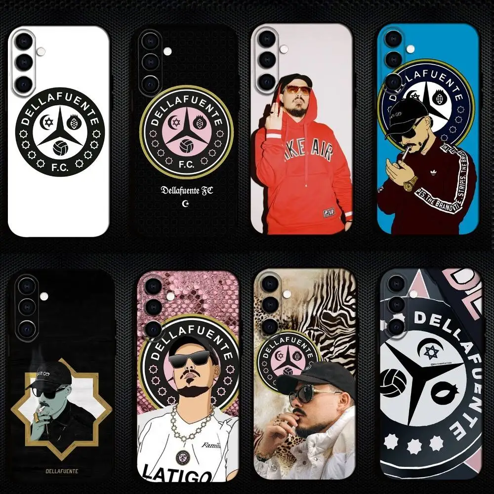 

D-Dellafuente FC Phone Case For Samsung Galaxy A73,A72,A71,A70,A53,A52,A51,Others Soft Black Shell