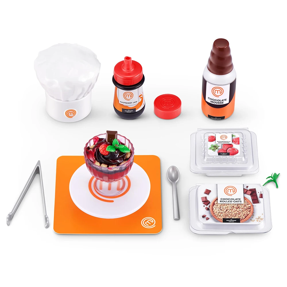 Zuru Surprises Mystery Mini Brands صندوق أعمى عشاق الطعام خلق MasterChef الكرة مفاجأة المقتنيات مصغرة المنمنمات ألعاب طعام