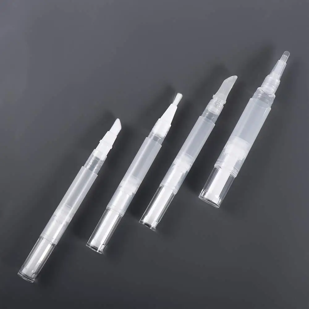 Foundation Refillable Bottles Travel Cosmetic Container Empty Nail Oil Pen Rotating Repacking Vacuum Pen Transparent Twist Pen