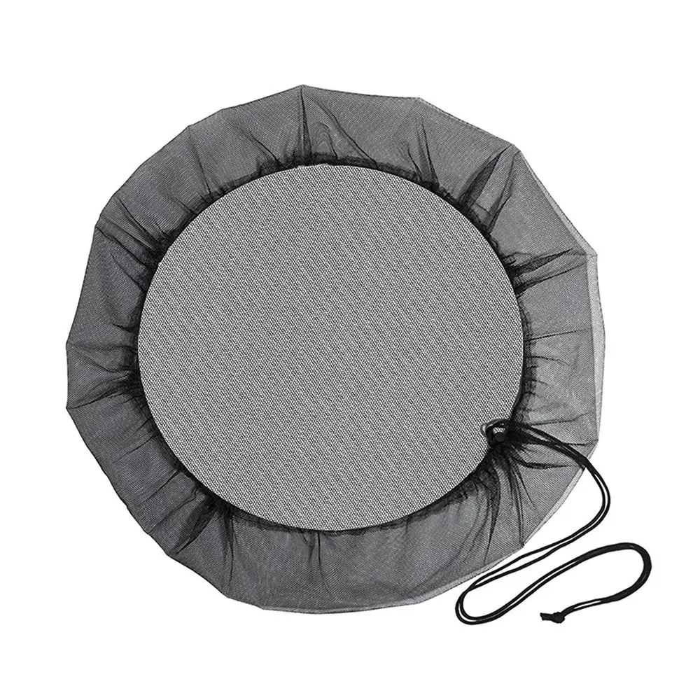 Tools Rainwater Filtration Protector Accessories With Drawcord Catchment Net Protective Cover Filter Screen Rain Barrel Cover
