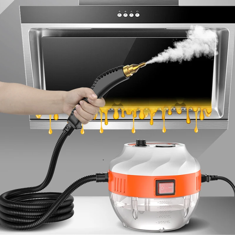 High Temperature And Pressure Steam Cleaner 2500W 110V 220V Electric Steaming Cleaner For Air Conditioner Kitchen Hood Cleaning