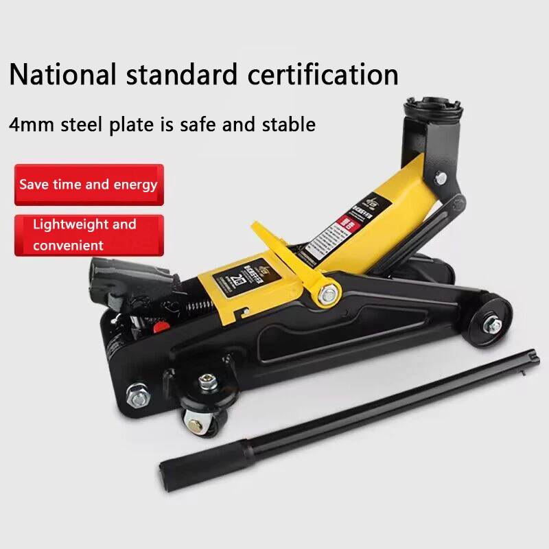 

With Single Piston Lift Pump Floor Hydraulic Jack Pneumatic Low Profile Floor Jack Heavy-Duty Steel Racing Floor Jack