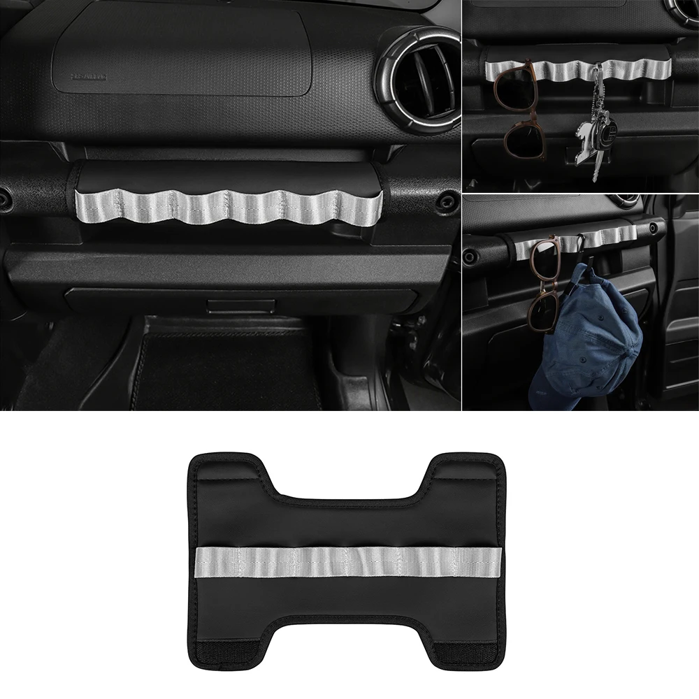 For Suzuki Jimny 2/4Dr 2019+Front Passenger Co-pilot Armrest Webbing Accessories