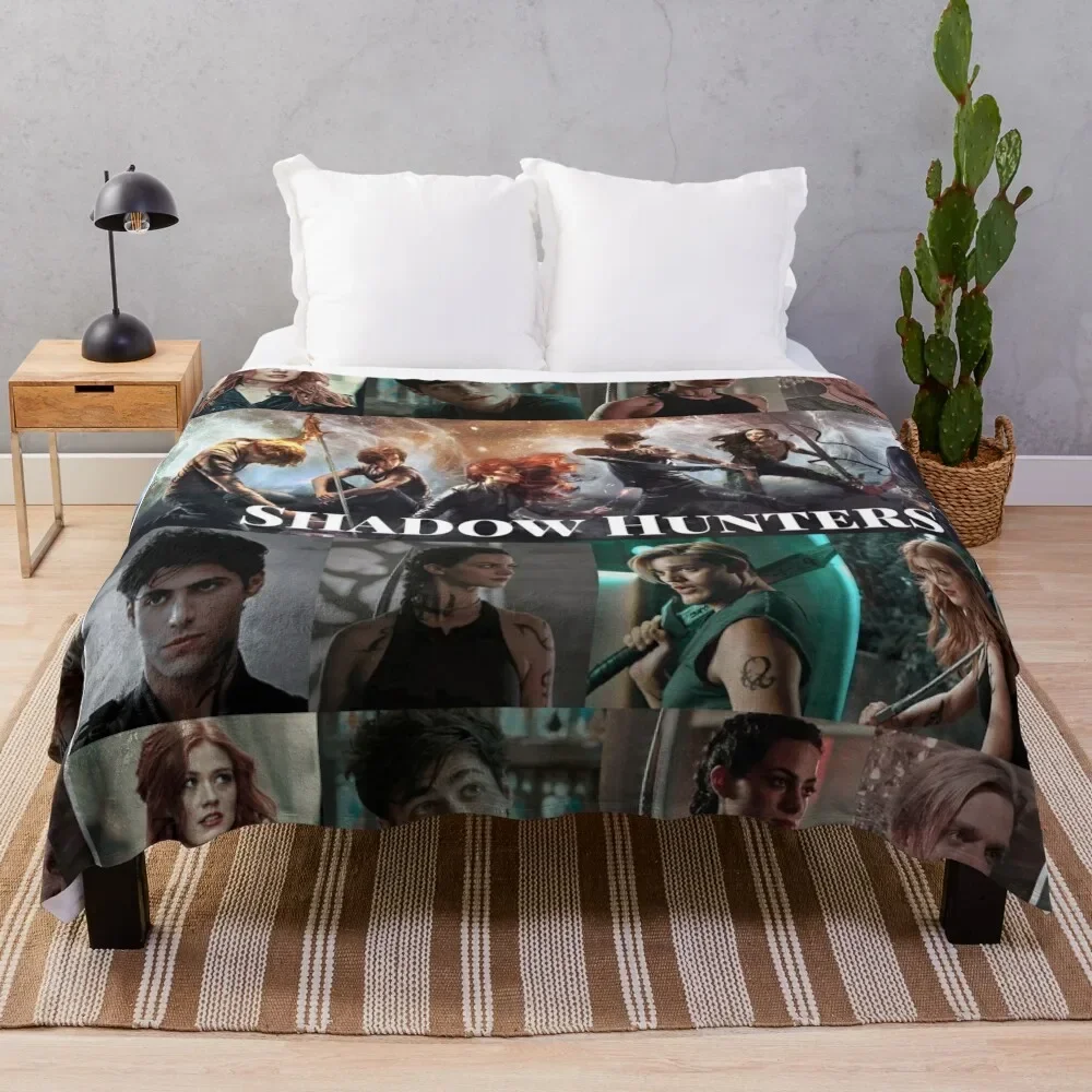 

Shadow Hunters Throw Blanket Decorative Beds Bed Fashionable Sofa Quilt Blankets