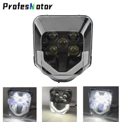 Husqvarna 701 TE 300 TC FE FC 125 250 350 450 500 헤드라이트용 LED 헤드라이트, 오토바이 신제품