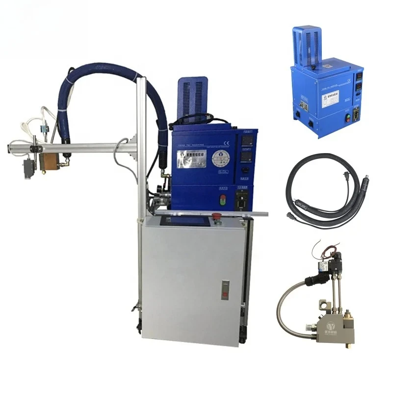 Program Hotmelt Glue Machine Adhesives Automatic Glue Machine Table Size Can Customized Hot Melt Gluing Machine