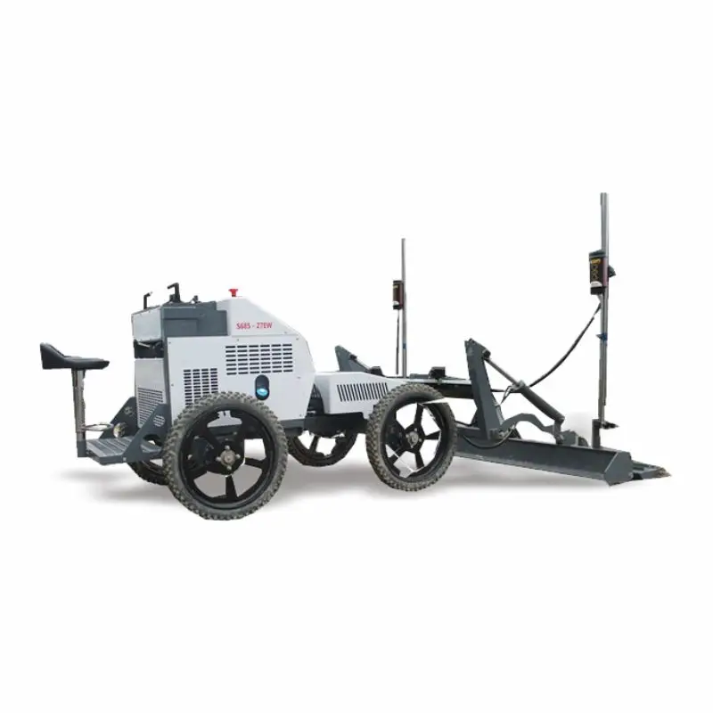 Hot Sale Laser Leveling Machine Screed Leveling Laser Machine Electronically Controlled Steering Floor Cement Level Machine