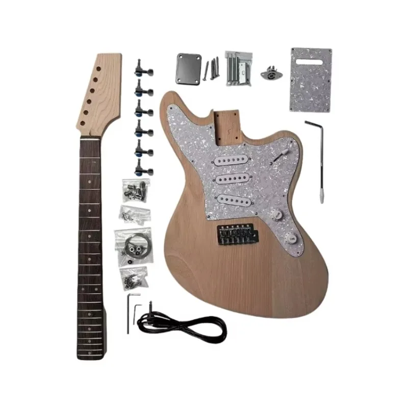 2025 طقم جيتار كهربائي روزوود الأصابع جسر اهتزاز لتقوم بها بنفسك مجموعات الغيتار الكهربائي/جهير كهربائي