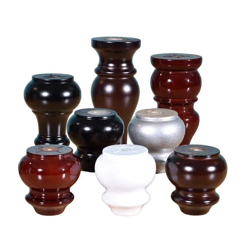 Solid Wood Sofa Feet Supporting Leg European Coffee Table Bedside Table Legs TV Cabinet Support Legs Bed Legs, Cabinet Feet