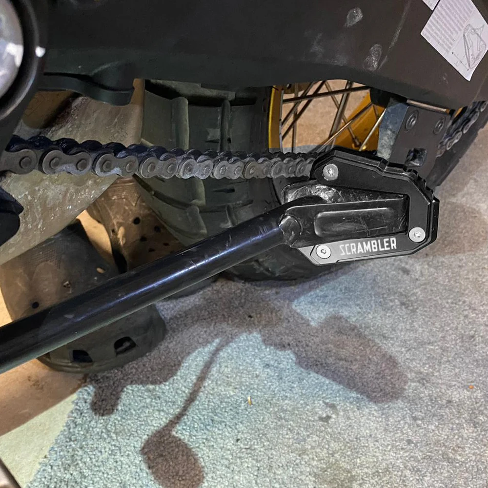 Motorcycle Kickstand Extender Foot Side Stand Extension For Ducati Scrambler Desert Sled Full Throttle Icon Dark Cafe Racer 1100