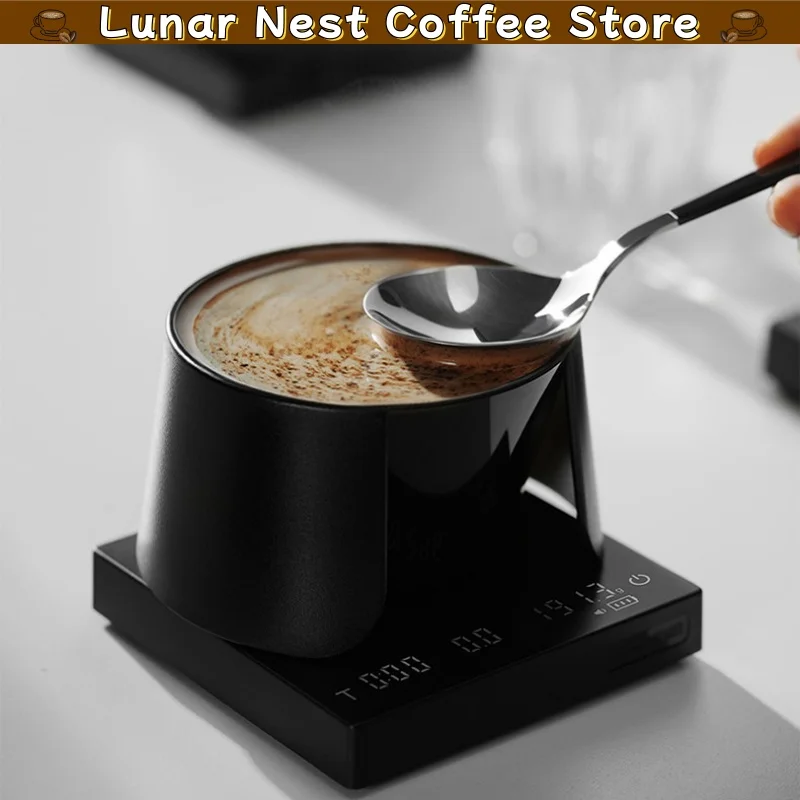Mhw-3bomber Coffee Cupping Bowl Sca Professional Food Grade Pc Double Layer Stackable Coffee Bean Tasting Cup For Home Barista
