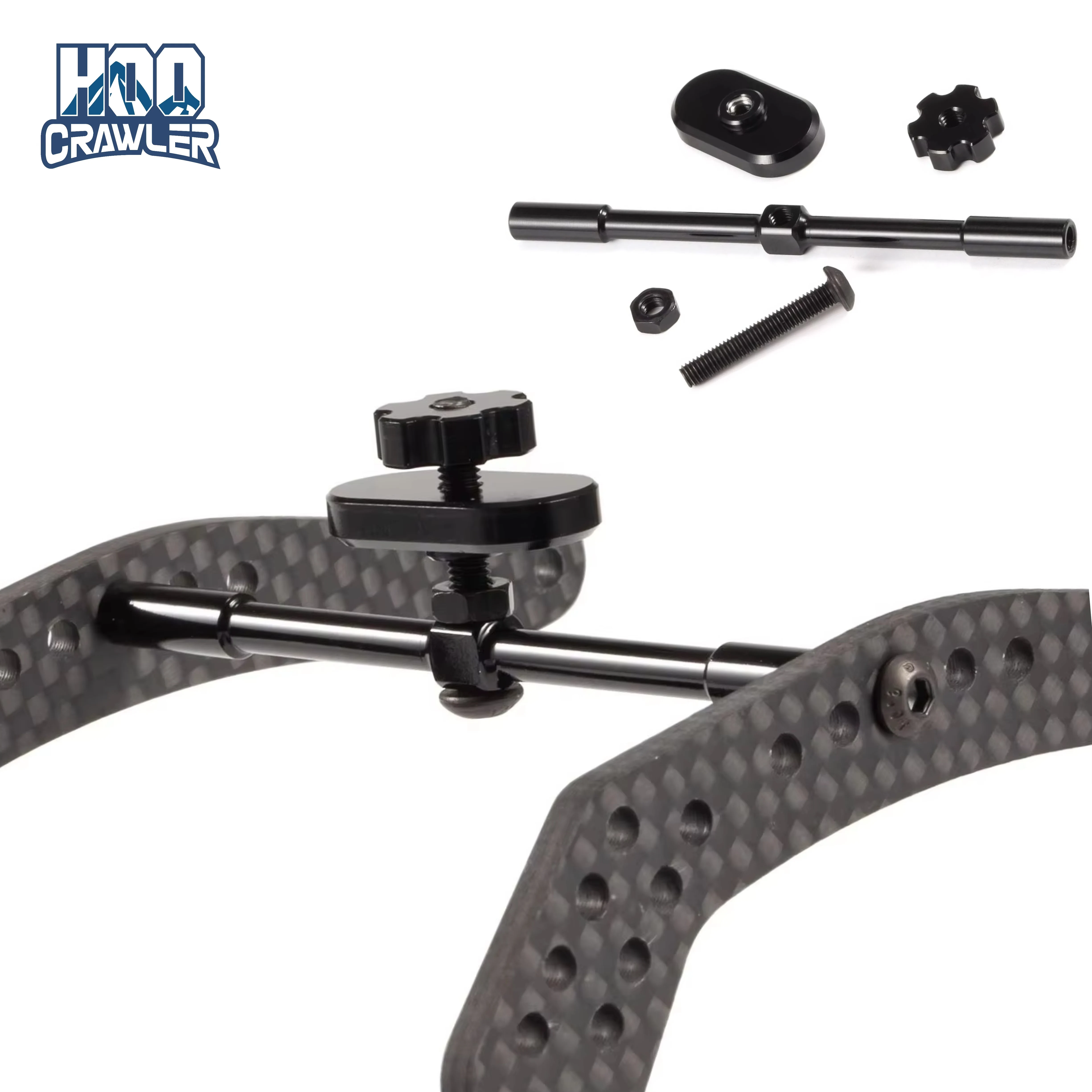Supports de carrosserie RC Crawler ultralégers 70 mm pour carrosseries 1/10 LCG RC Crawler WRCCA Sporty Class Rigs Comp Build