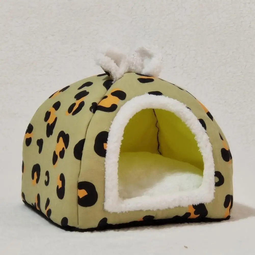 Hamster Nest Bed Cozy Washable Guinea Pig Bed for Small Hideout House for Rabbits Rats Hedgehogs Soft Cave Bed for Squirrels