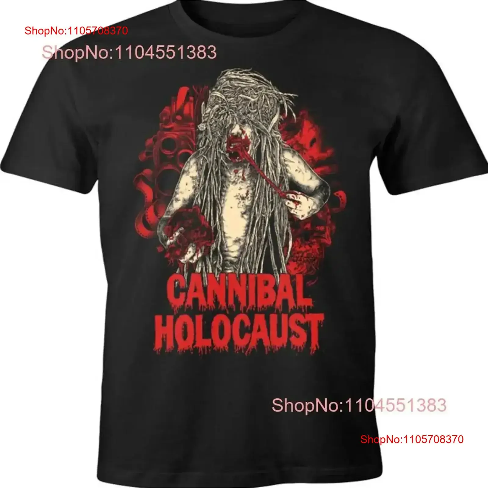 CANNIBAL HOLOCAUST T Shirt Size S 5XL vintage Washed streetwear Stretched Versatile Stylish Top For Everyday Wear fashion homme