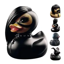 Satan Duck Gothic Sculpture Resin Duck Indoor Statue Desk Tabletop Decors Animal Figurka Statuetki Kolekcjonerskie Figurki Kaczki