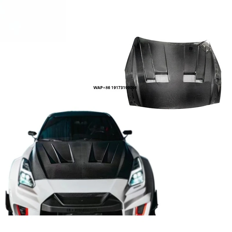

16-18 Models of GT-R with Modified LB Hood Panel