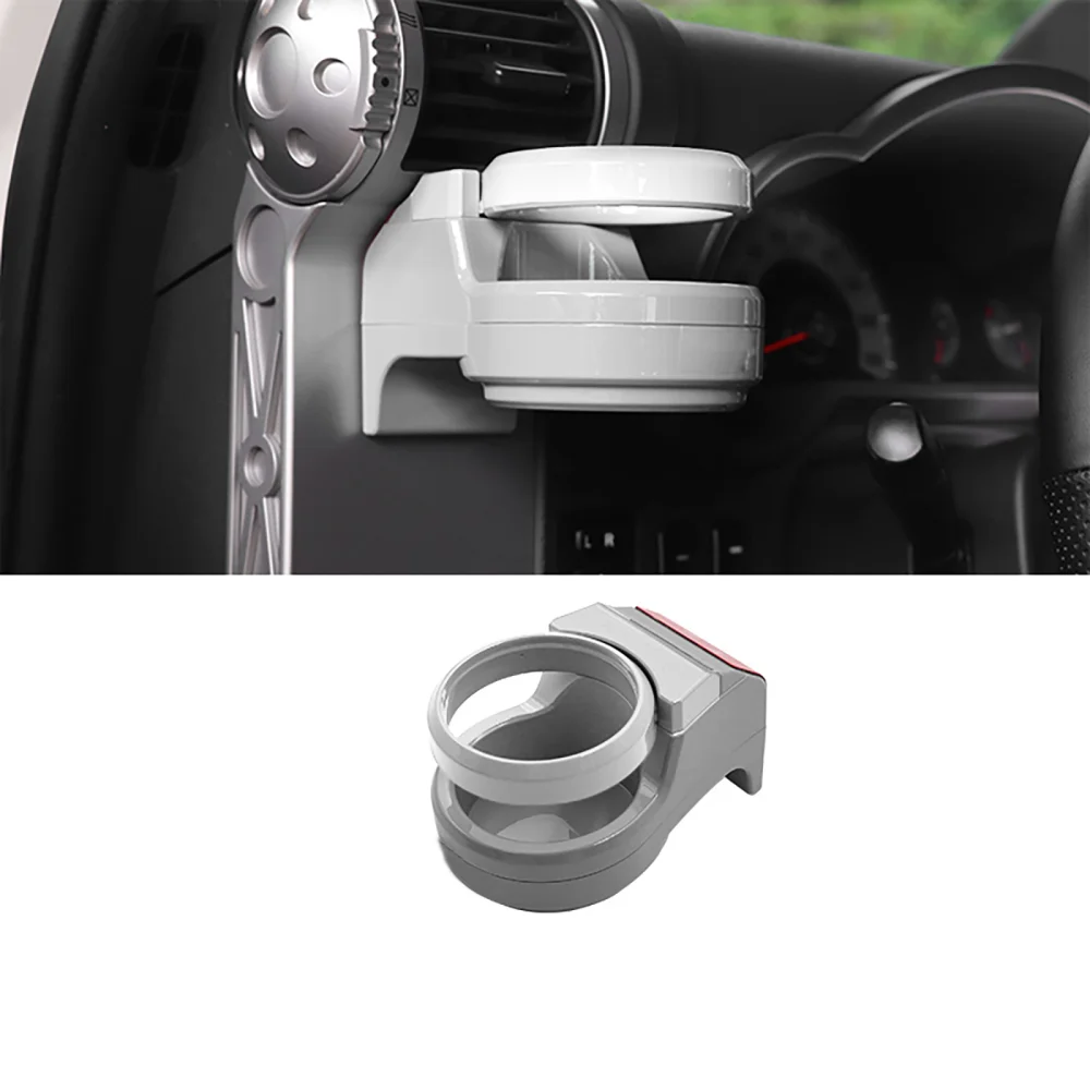 Cup Holder Expander for Car, Phone Holder Car Drink Holder Fit for 2007-2022 Toyota Fj Cruiser Water Bottle Holder for Coffee,Wa