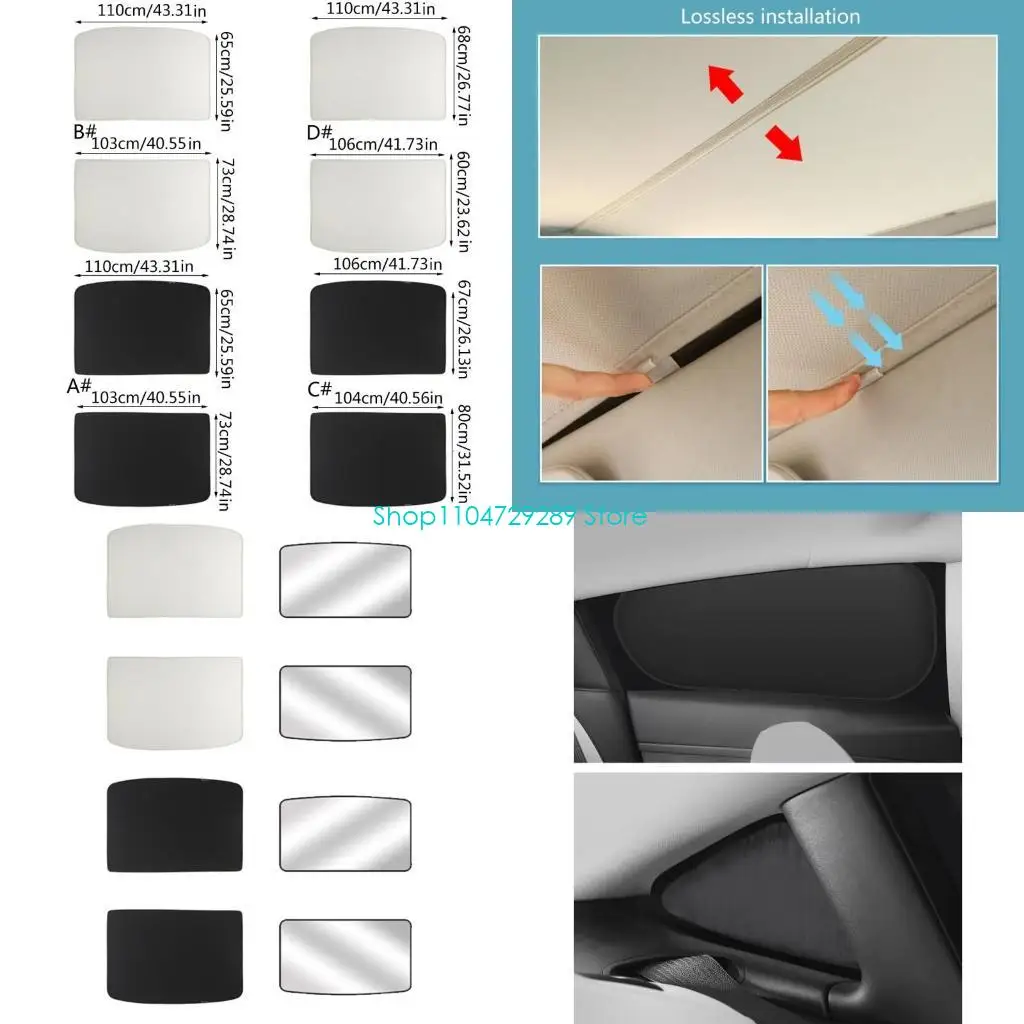 

D8KE для автомобиля, солнцезащитный козырек на крыше, козырек на крыше, козырек, теплозащитный чехол