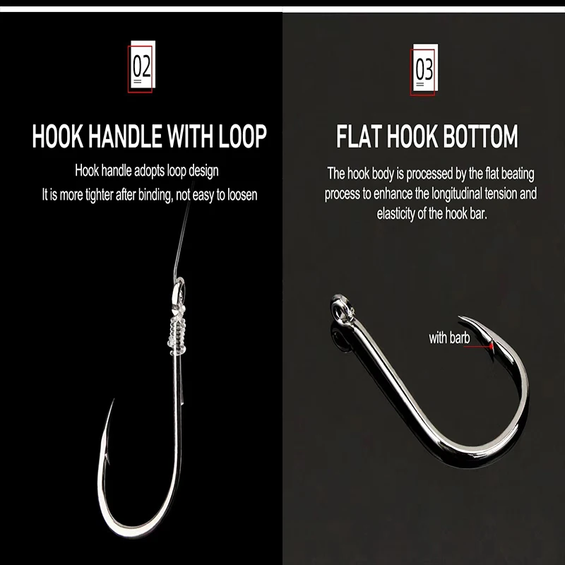 Gorąca wyprzedaż 50 szt. 100 szt. Haczyki wędkarskie jednokrągła powłoka wysokowęglowa karpia kolczasto-haczyk wędkarski narzędzie połowowe